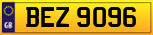 Buy number plate BEZ 9096